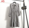 Long Sleeve Chiffon Dress